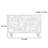 Modern Simple Entryway Accent Cabinet Sideboard-105251895