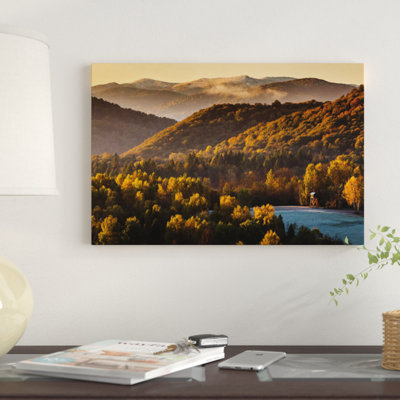 « pologne, bieszczady national park ii » par mikolaj gospodarek, reproduction d’impression sur toile tendue