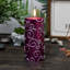 Bougie cylindrique sans parfum à volute-24101331-24101333-24101325