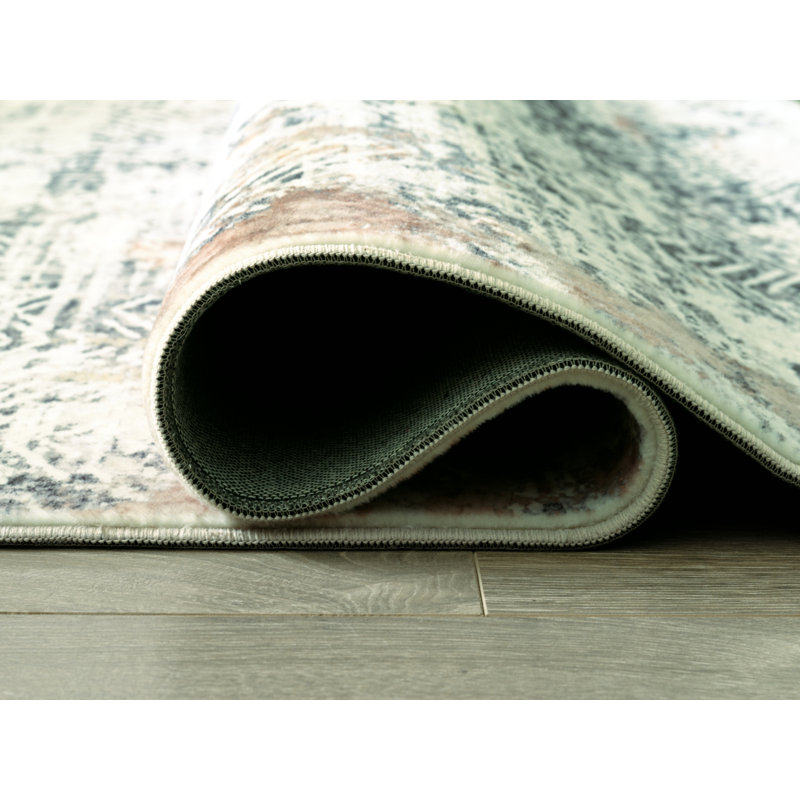 Makinlee Abstract Indoor Rug, Rectangle 7'6" x 9'6"