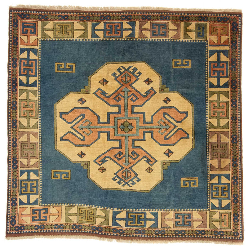 Oriental Hand Woven 187cm X 195cm Area Rug