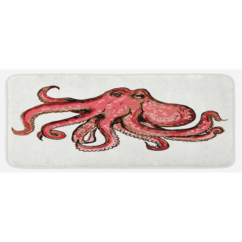 Tapis de cuisine octopus