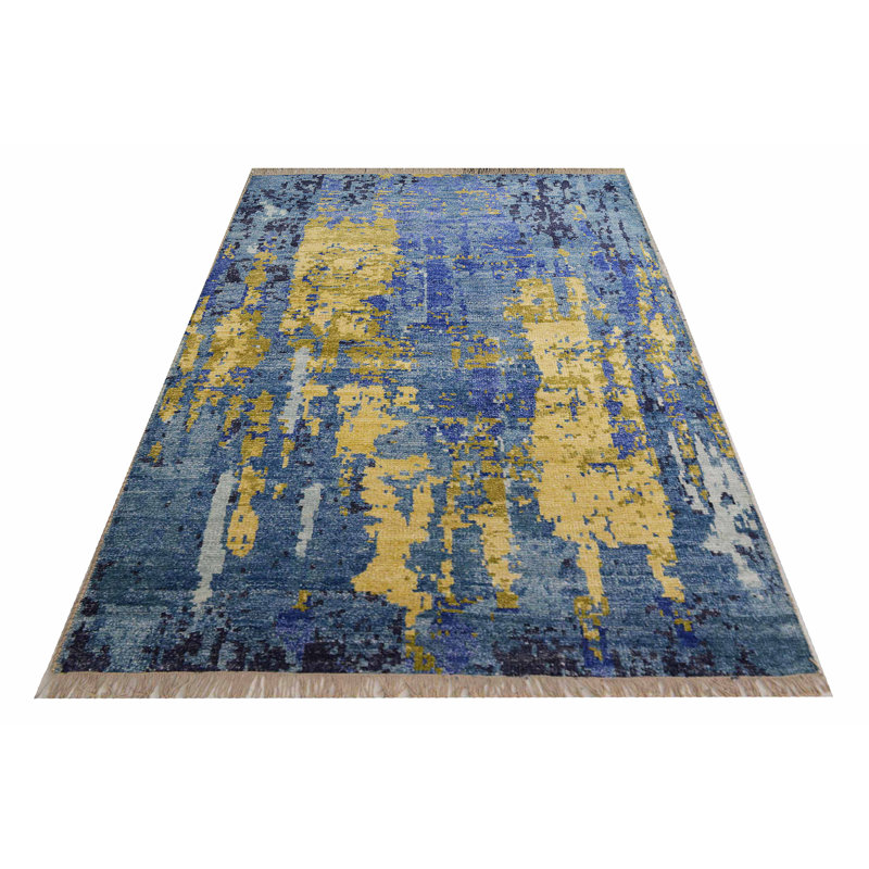 Iconic Abstract Hand Woven 160cm X 230cm Area Rug