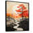 Black Floater Framed selected