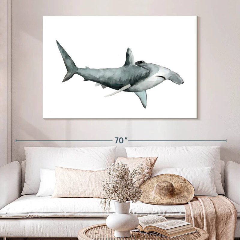 Requin-marteau Brampt Sea Life, H 34 po x l 51 po