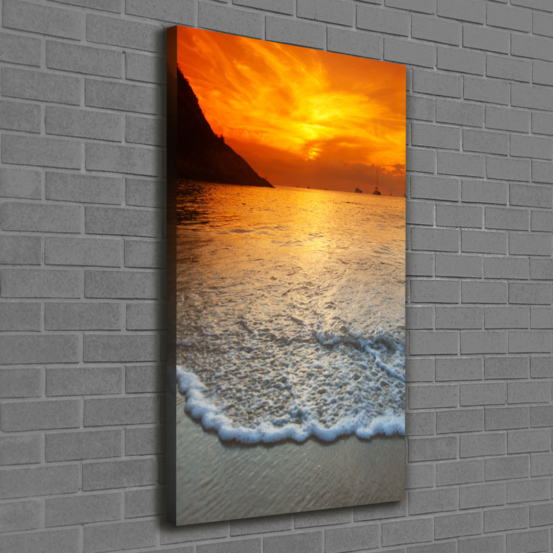Sunset - Wrapped Canvas Print