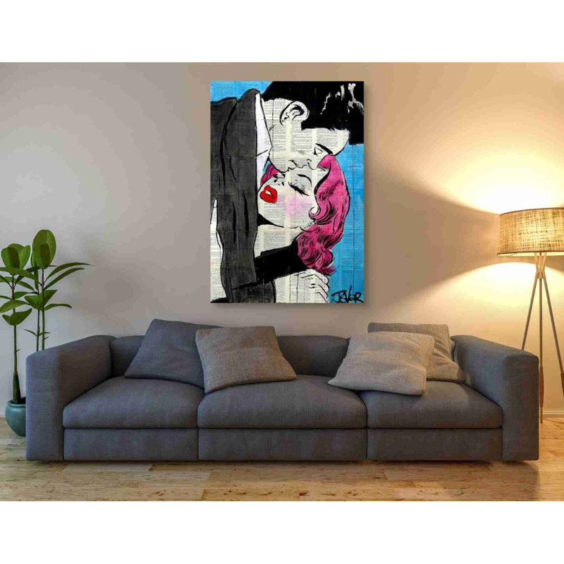 Impression épique «Pop Lovers» par Loui Jover, impression sur toile «Pop Lovers» sur toile par Loui Jover