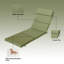 Ensemble de coussins de chaise longue d'extérieur / d'intérieur 25 po x 77 po x 2,75 po (1 paquet)-1760283475-1751676631