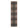 Tatasha Plaid Power Loom Polypropylene Plastic Indoor/Outdoor Area Rug in Black/Brown