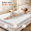Surmatelas en mousse à mémoire de forme de 4 po avec housse Alwyn Home, base antidérapante, amovible et lavable-1687896048