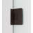 Nautis GS 43 x 72 Hinged Completely Frameless Shower Door-39291198-39291199