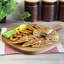  13 Inch Acacia Wood Serving Board with Handle
