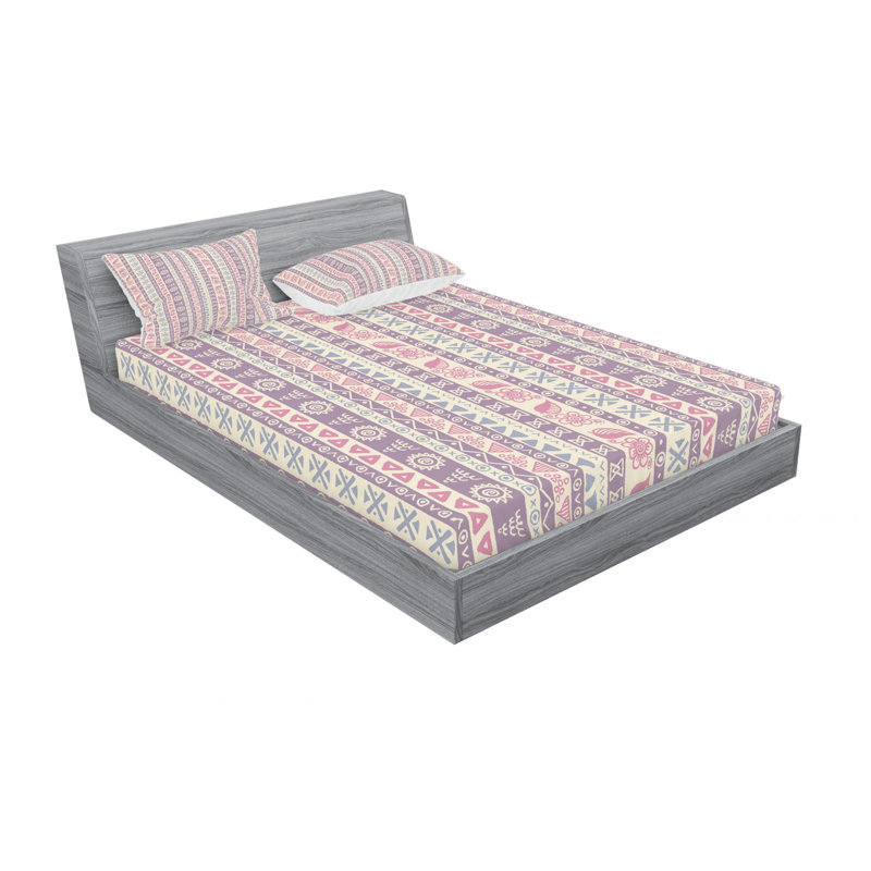Microfiber Floral Sheet Set