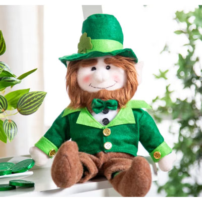 St. Patrick's Day Stuffed Holiday Accent