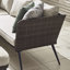Shelles Garden 9 Seater Corner Sofa With Dining Table & Benches - Rattan Design (Cover Included)-84056188