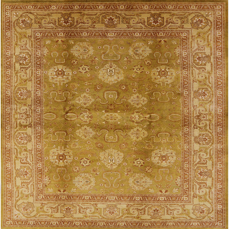 Claridy Moroccan Indoor Rug, Square 4'