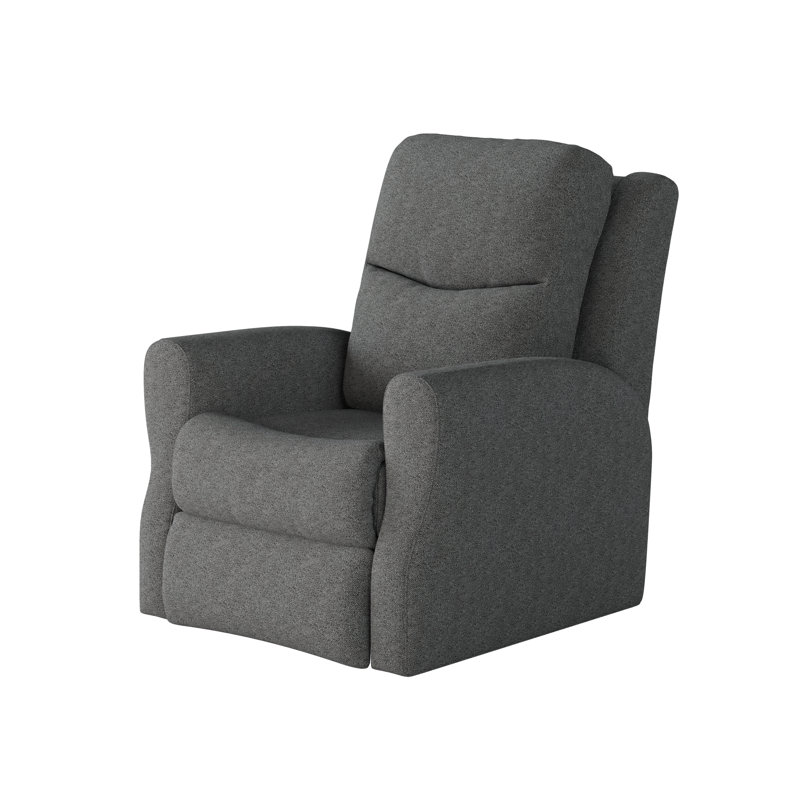 Fauteuil inclinable Fame, Fauteuil inclinable à proximité du mur, Polyester gris