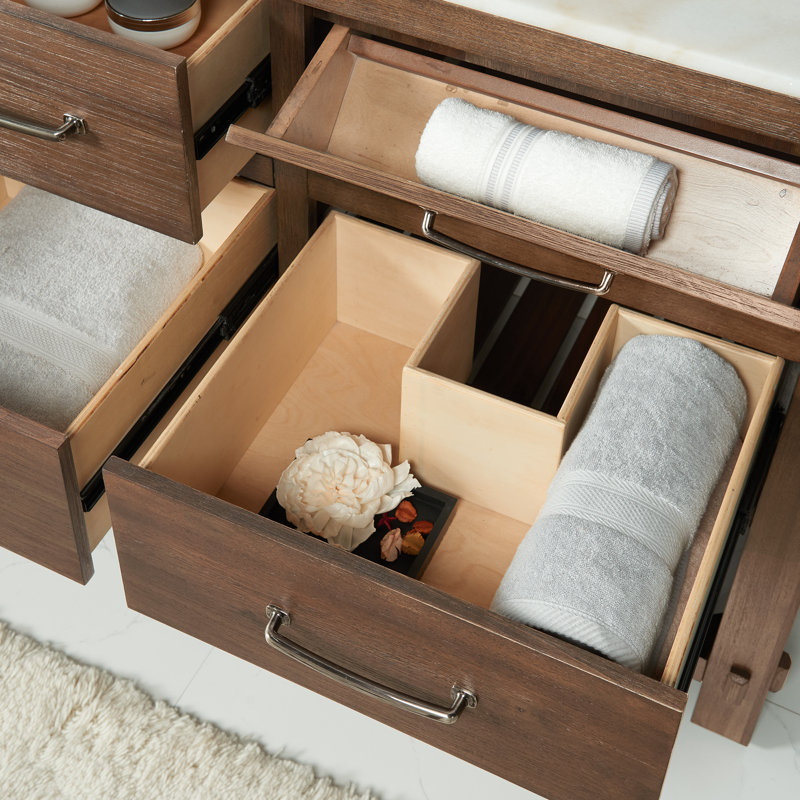 Ensemble de meuble-lavabo double 62 po Asellus