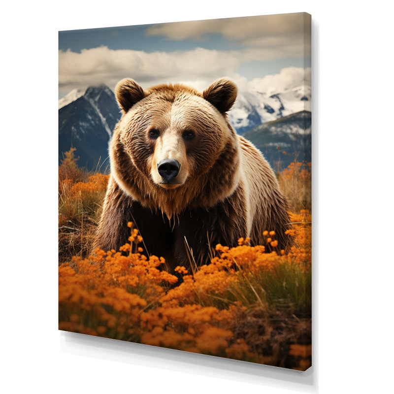 «Boveys Canada Majestic Wildlife III», reproduction sur toile, H 32 po x l 16 po x P 1 po, Toile tendue