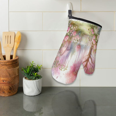 Fourre-tout en coton rose Fairy Haven