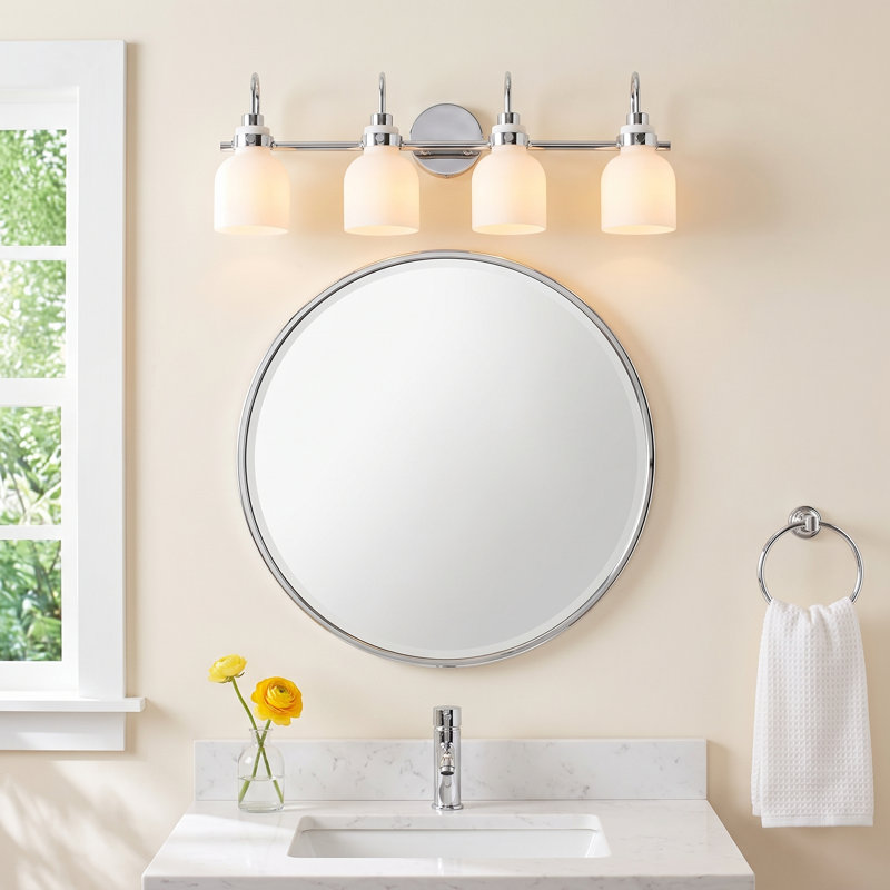 Arold 4 - Light Dimmable Vanity Light, Polished Chrome