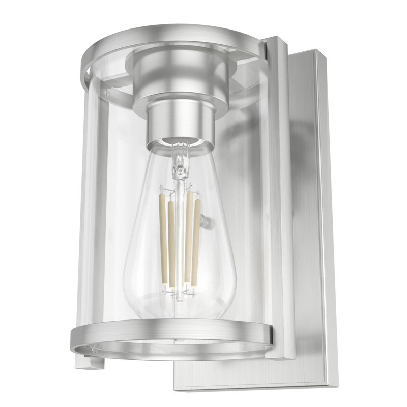 Astwood 1 - Light Dimmable Armed Sconce, Brushed Nickel