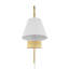 Rhoeva Single Light Iron Dimmable Plug-in Flush Mounted Sconce-1053672395-1053672392