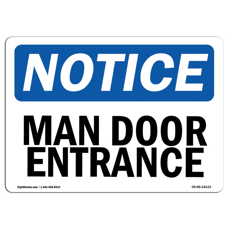 Panneau d'entrée Osha