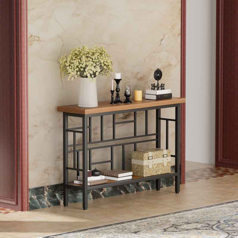 Console Console, l 11,8 po, Brun, H 31,3 po x l 47,2 po x P 11,8 po