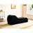 Comfortable Chaise Lounge, Ergonomic Curve, High Foam Core, Removable Washable Black Cover For Max Relaxation Relaxing Lounge Chair, Ergonomic, Foam, Detachable Cover,-965024819
