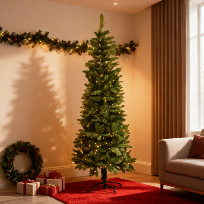 Lighted Artificial Christmas Tree