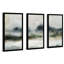 «Textured Rain II» par - 3 pièces-842525216