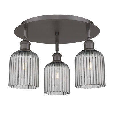 Plafonnier encastré 3 lumières 17 po Ballston