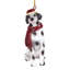 Sculpture d'ornement de chien dalmatien