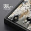 «Black and Beige Modern Abstract Expressionist Composition», très grandes photos, impression sur toile encadrée-125011945-125011944