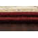 Tapis de zone rouge/ivoire Attell