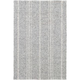 Melange Stripe Grey/Ivory Handwoven Indoor/Outdoor Rug