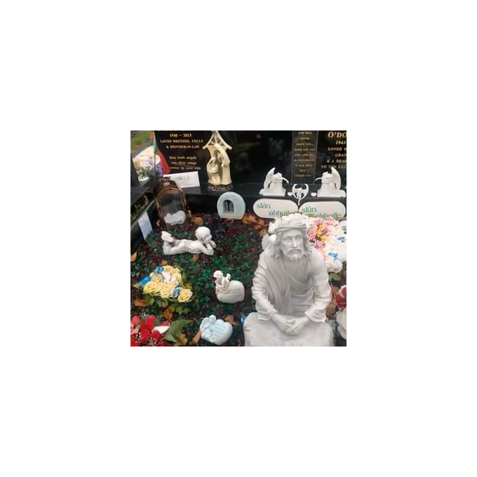 Design Toscano Jesus-Statue „Im Garten Gethsemane“ – 45,5 Cm Skulptur Für Garten & Wohnraum