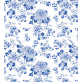 Royal Delft Floral Wallpaper Roll