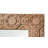 Relief Mango Wood Flat Mirror