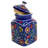 Home&Manor Ceramic Multicolor Jar