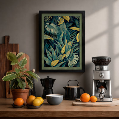 Jungle Light Botanical - Framed Print