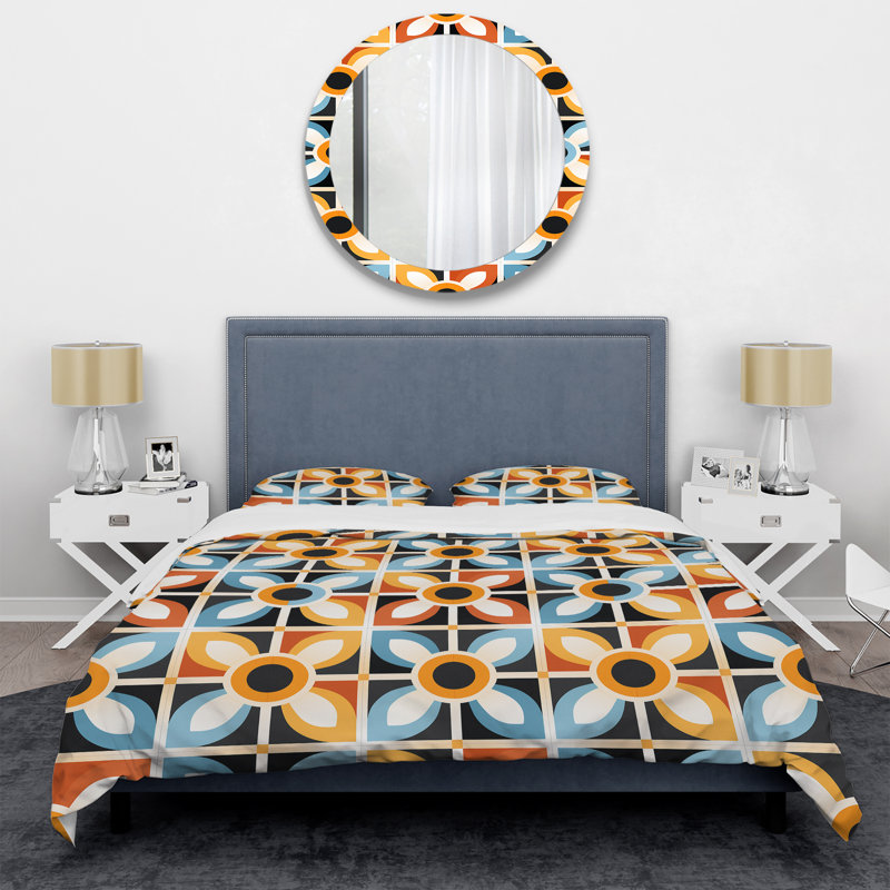 Ensemble de housse de couette Jowita, Housse de couette pour très grand lit et 2 très