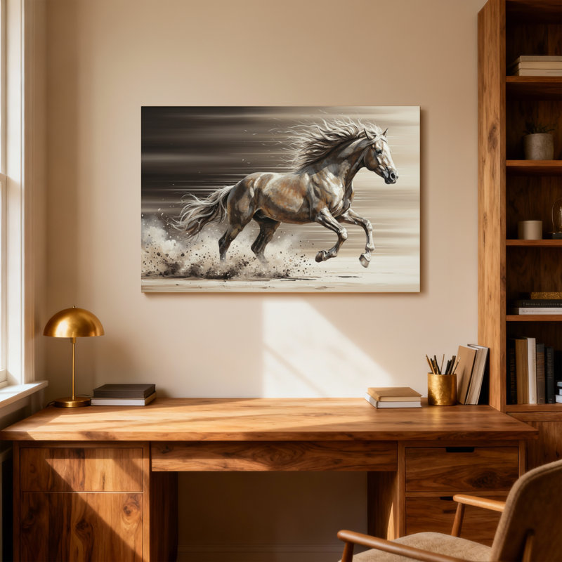 Reproduction d'art sur toile, H 20 po x l 30 po