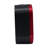 QHE206RLH Basic Alarm Clock, Red-1008335501