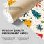 «Holiday Christmas Tree Dreams», reproduction d'art moderne sans cadre-519082105
