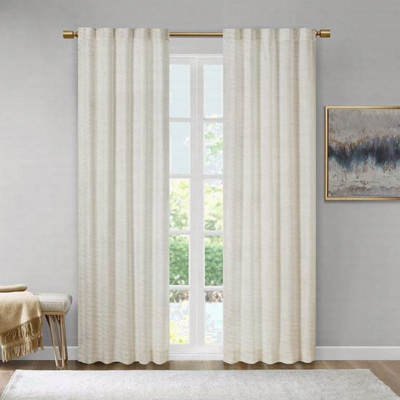 Paire de rideaux obscurcissant Teosha, L 37 po x L 95 po