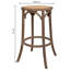 Solid + Manufactured Wood Accent Stool