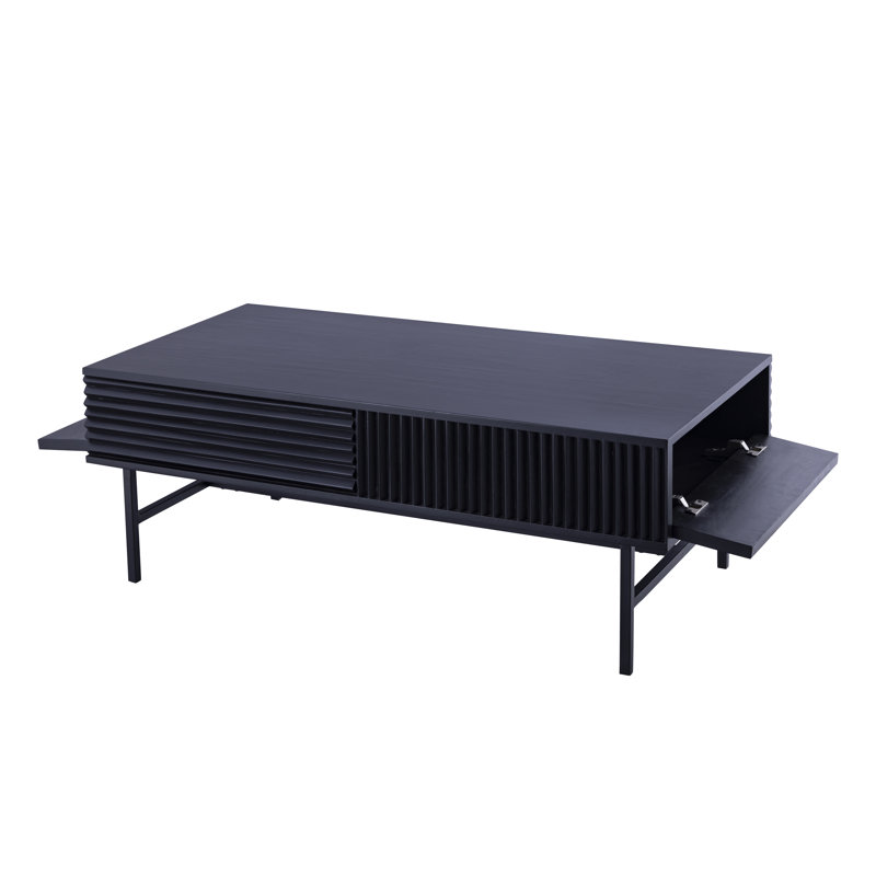 Animas Black Finished Coffee Table