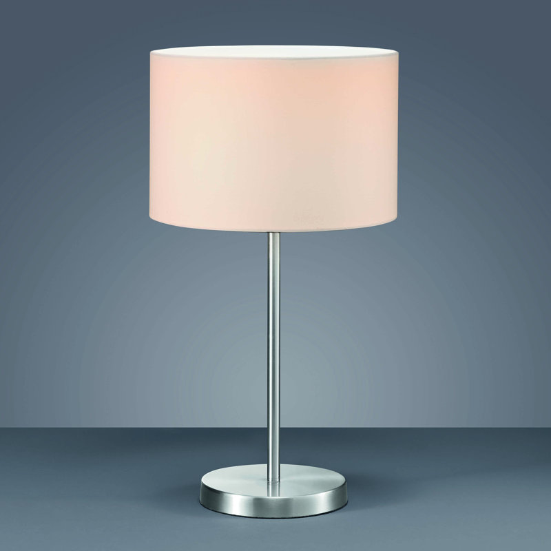Berger Metal Table Lamp, White
